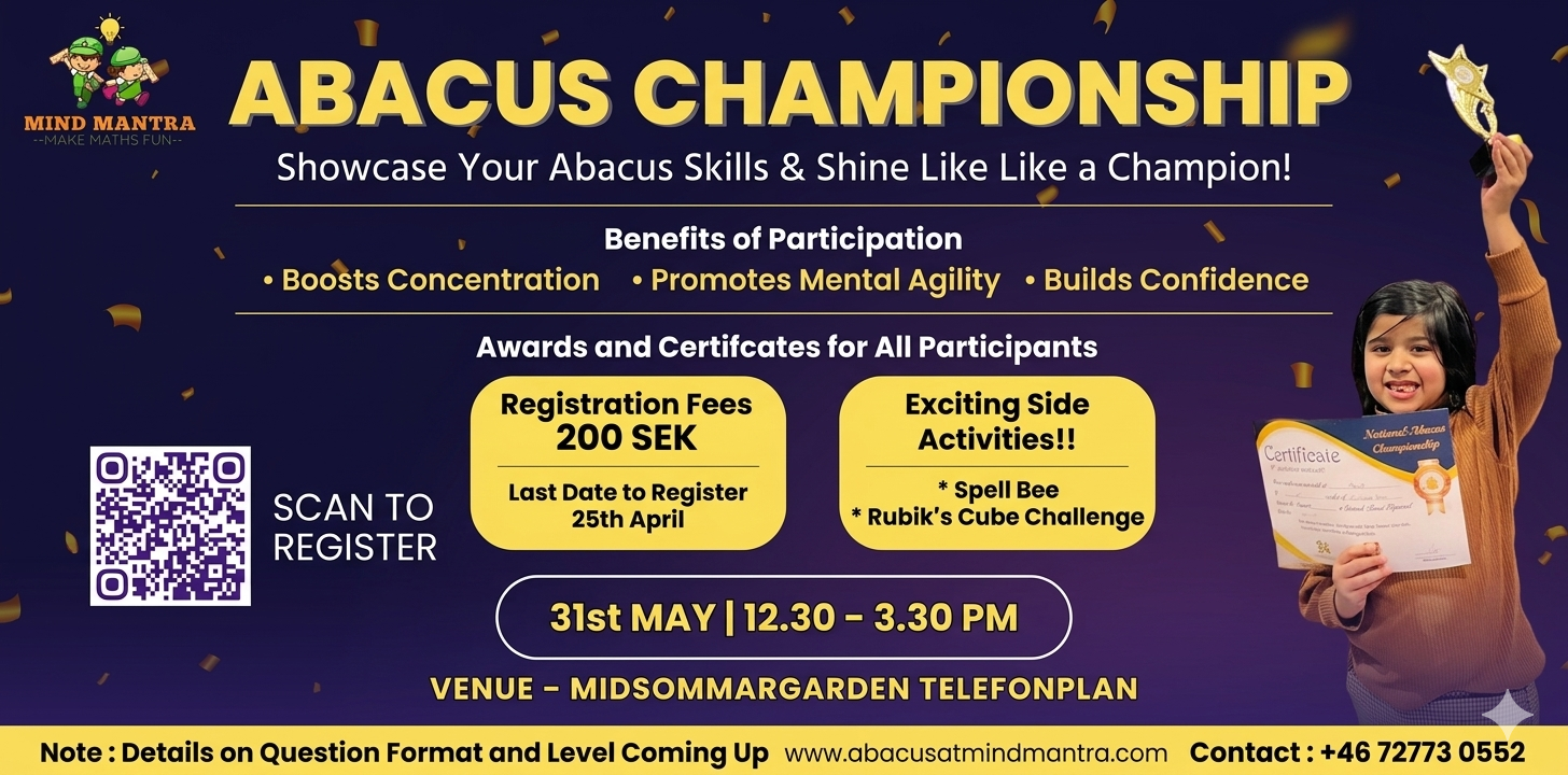 ABACUS Championship 31 May 2026